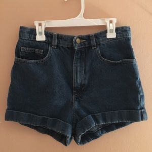 American Apparel High-Waisted Denim Cutoffs